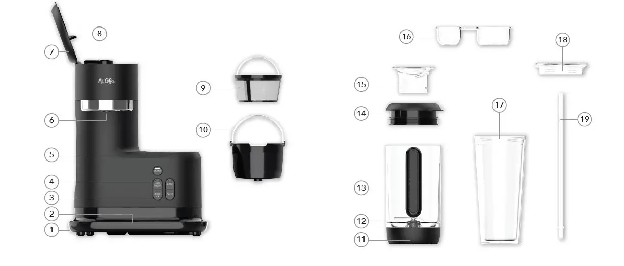 Mr Coffee 202160 ICED and Hot Coffee Maker 3