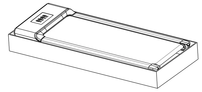 MUSCLESQUAD MS P100 Folding Treadmill - fig 1