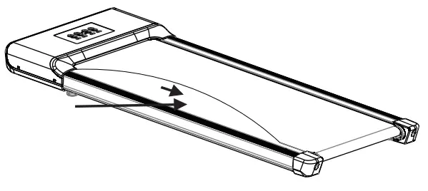 MUSCLESQUAD MS P100 Folding Treadmill - fig 5