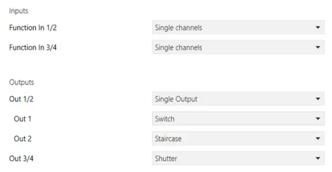 VIMAR 01523 1 250V 16A 4 Output Actuator KNX - fig 6