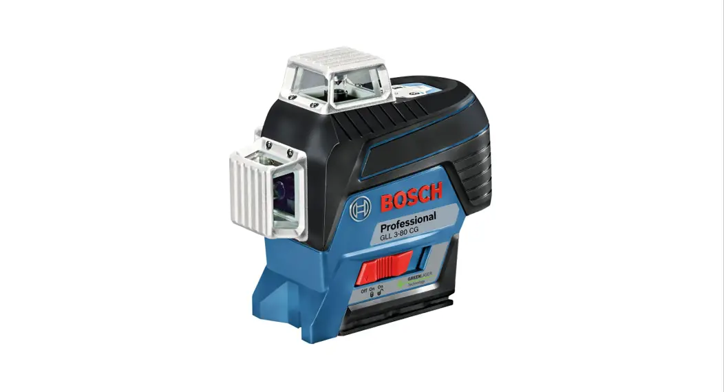 Bosch 3-80 Cg Gll Professional Line Laser Instruction Manual