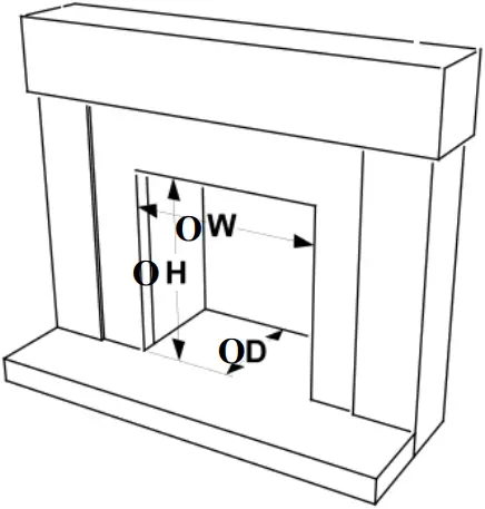 CreatCo 3 Existing Fireplace