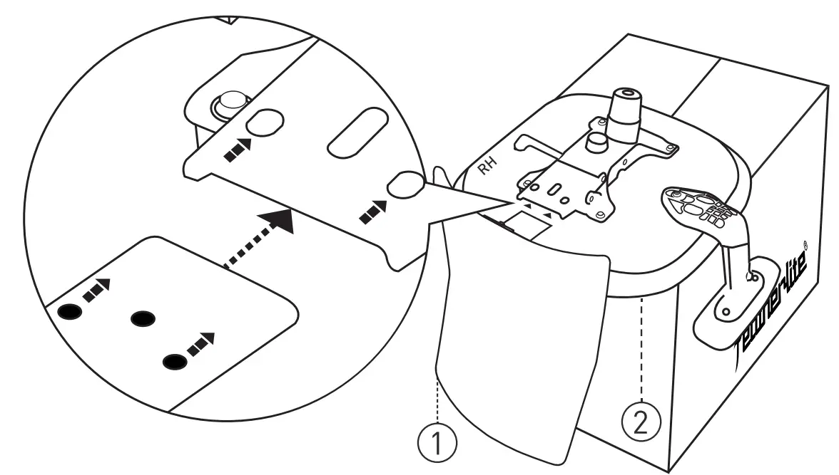 Featherlite Contact MB Project Medium Back Office Chair - Steep 1