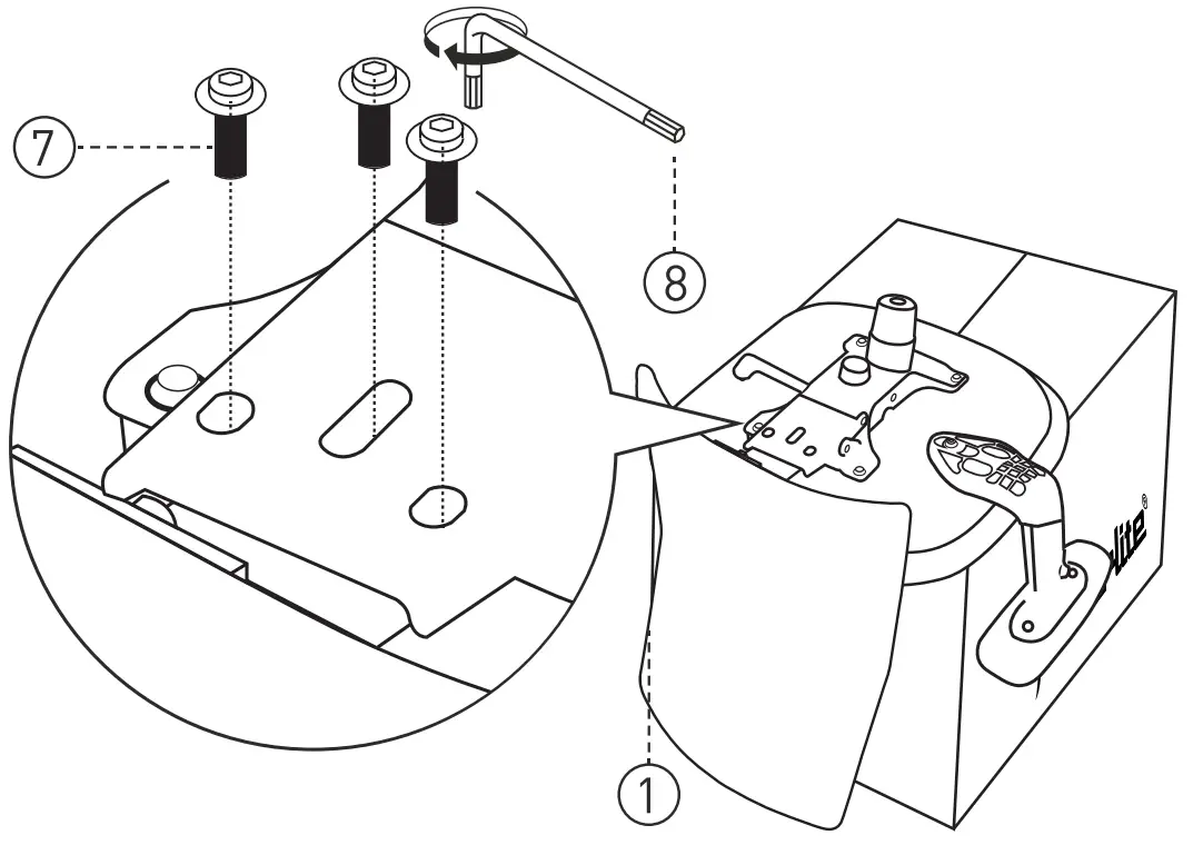 Featherlite Contact MB Project Medium Back Office Chair - Steep 2