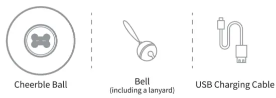 Cheerble Ball C0419 Tiny Smart Ball for Your Cat's Entertainment