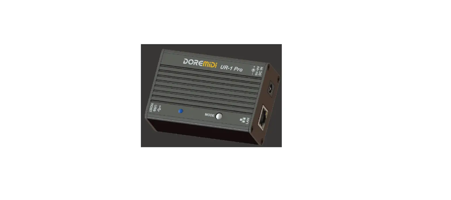 Doremidi Ur-1 Pro High-speed Usb Midi Network Pro Instructions