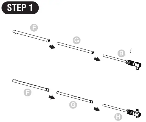 regalo 1800 W DS Expandable Mesh Gate - Step