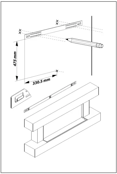 KLARSTEIN 10038383 Studio Light and Fire Smart Fireplace Heater - fig3