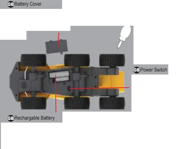CAT F82440 Massive Mover RC TOY 5