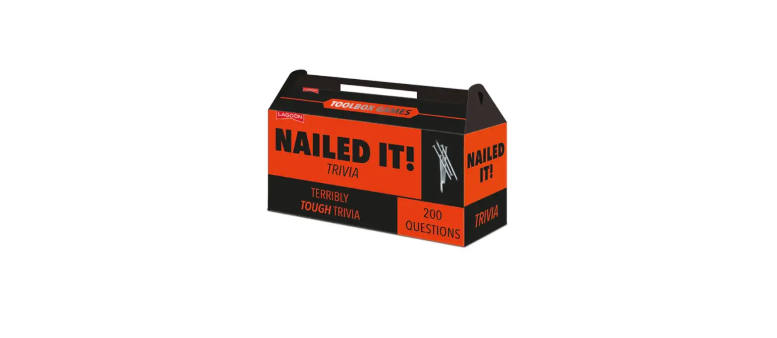 Lagoon L08423 Toolbox Games Nailed It Trivia Instructions
