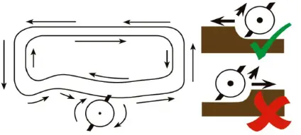 BORMANN BRT1300 Vertical Milling Machine 1200W with Suction System - 112