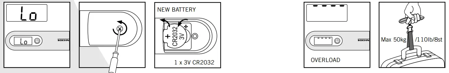 SOEHNLE 66172 Luggage Scale Travel 6