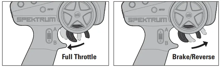 HORIZON AXI03005 RC Remote Control Model Car Crawler - CALIBRATING
