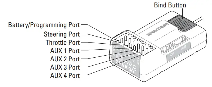 HORIZON AXI03005 RC Remote Control Model Car Crawler - RECEIVER