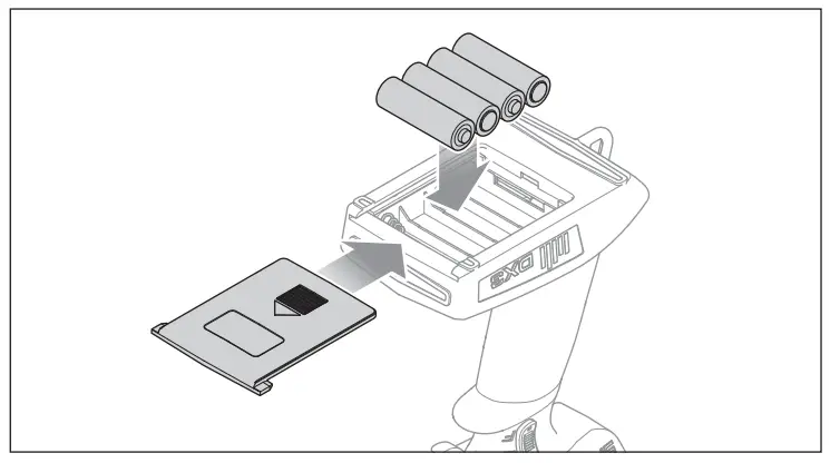 HORIZON AXI03005 RC Remote Control Model Car Crawler - TRANSMITTER BATTERIES