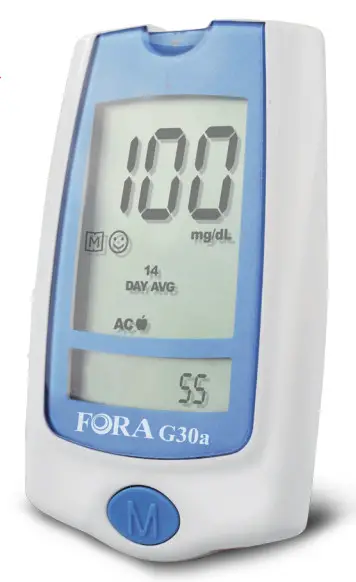 FORA COMFORT Plus G30a Blood Glucose Monitoring System - fig 1
