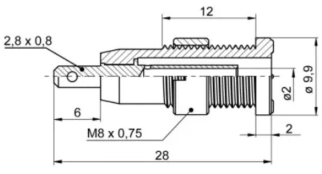 SKS MSEB 2610 Hirschmann T& M Sockets - Fig 1