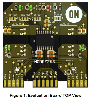 onsemi-NCD57253-Evaluation-Board-fig-1