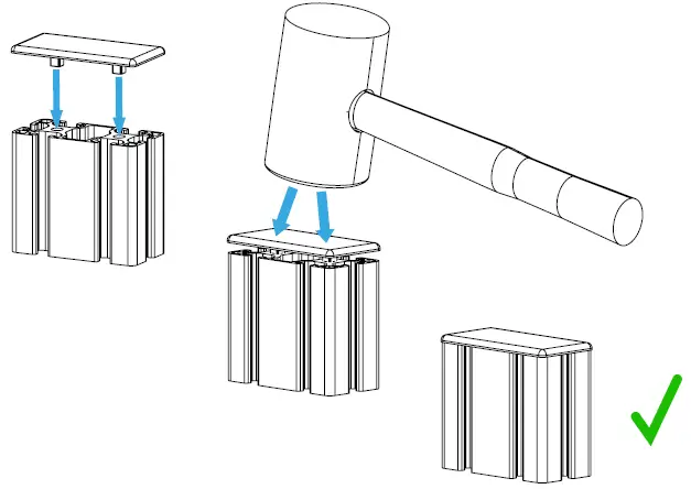 MONSTER TECH 05470002 Rail Mount To Table Mount Conversion-5