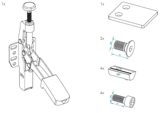 MONSTER TECH 05470002 Rail Mount To Table Mount Conversion-6