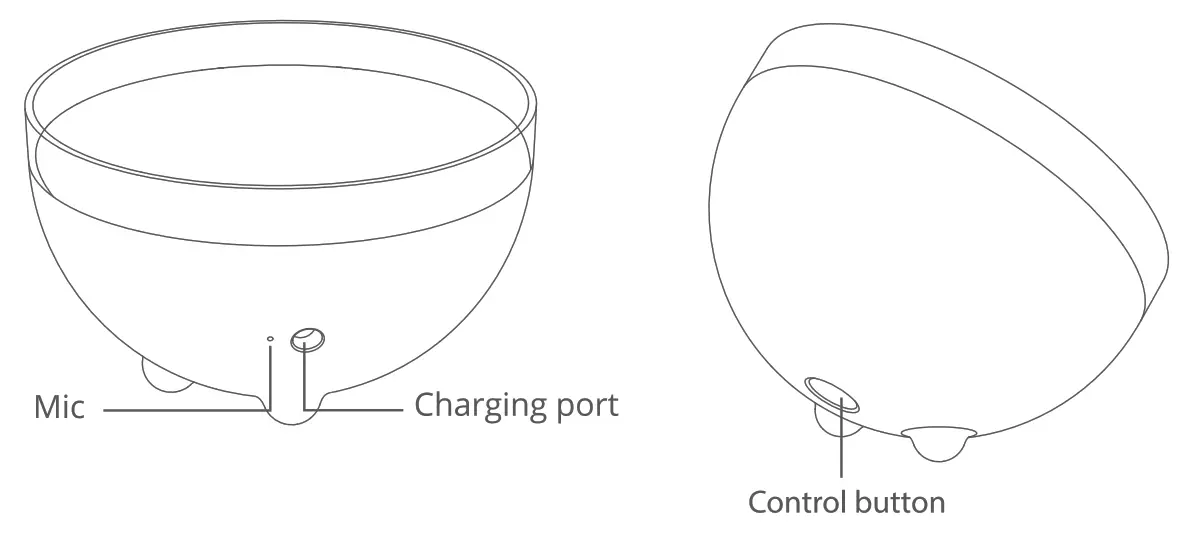 Govee H6058 StarPal Pro Portable Table Lamp