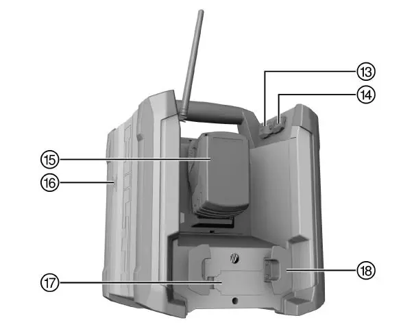 HILTI RC 4 36-DAB Construction Site Radio fig 17
