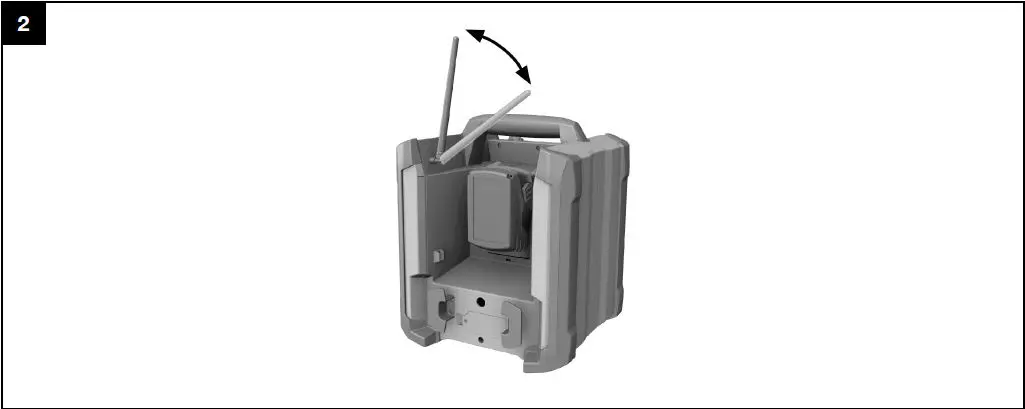 HILTI RC 4 36-DAB Construction Site Radio fig 2