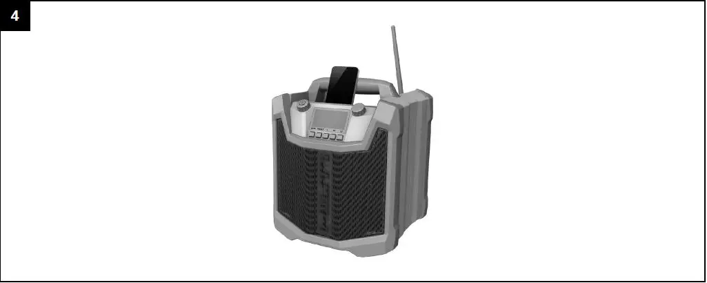 HILTI RC 4 36-DAB Construction Site Radio fig 4