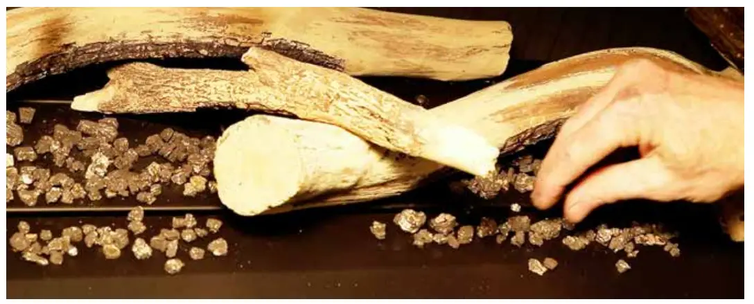 Remaining vermiculite