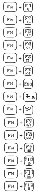 KRUX KRX0101 Frost RGB Gaming Keyboard - icon 1