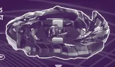 BEYBLADE BURST DR51-P Burst Pro Series Master Devolos Spinning Top Starter Pack 3