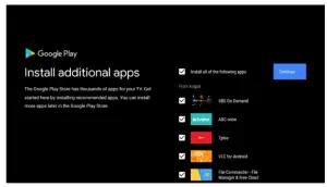Installing additional apps