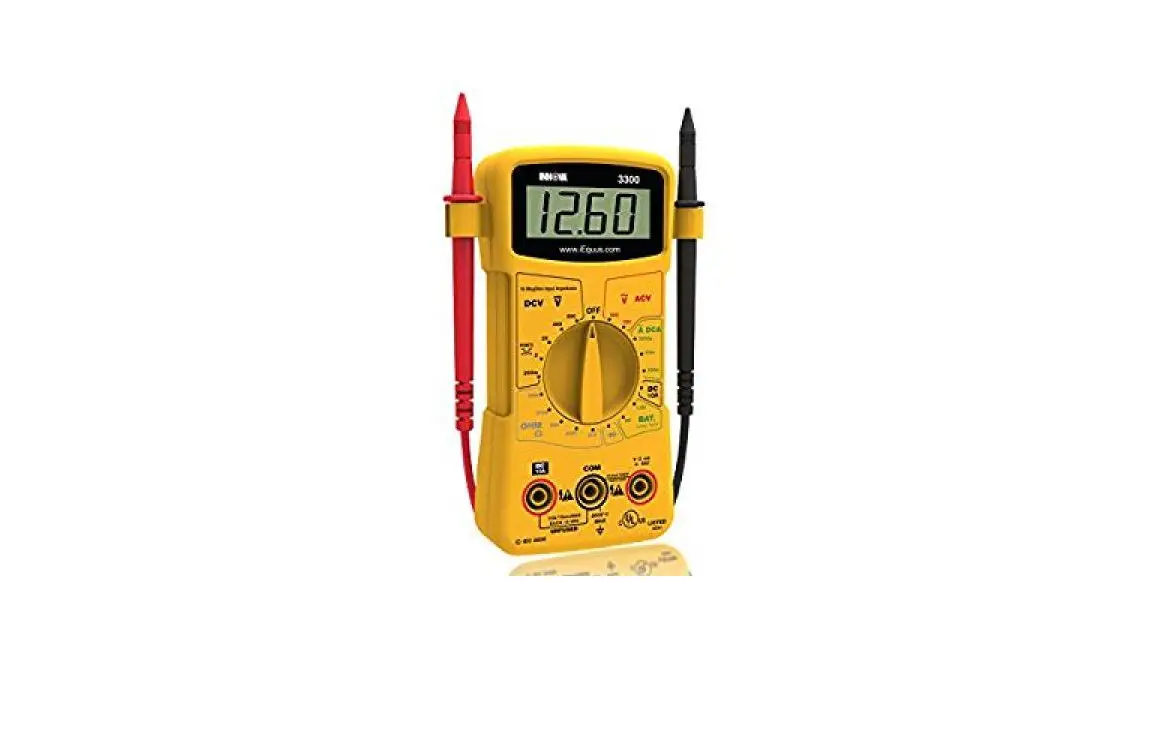 Digital Hands-free Dmm 3320 Multimeter 10 Megohm Owner's Manual