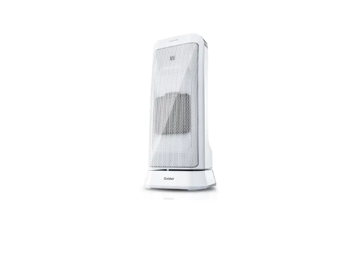 Goldair Gct325 2000w Ceramic Tower Heater Instruction Manual