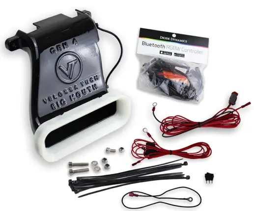 VELOSSA TECH 2018-2020 Hyundai Elantra GTS N-Line Big Mouth Intake-fig2