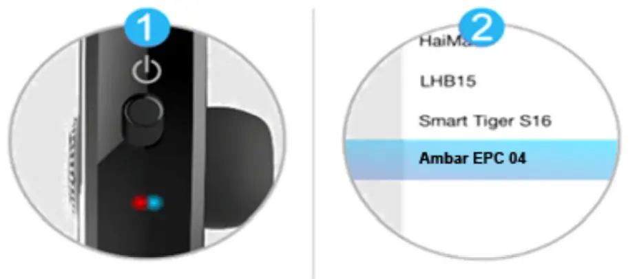 AMBAR EPC 04 Bluetooth Headset - Second Device