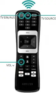 Pairing your remote control-B-2