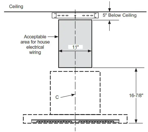 GE APPLIANCES UVW8301 Wall Hoods - Installation 4