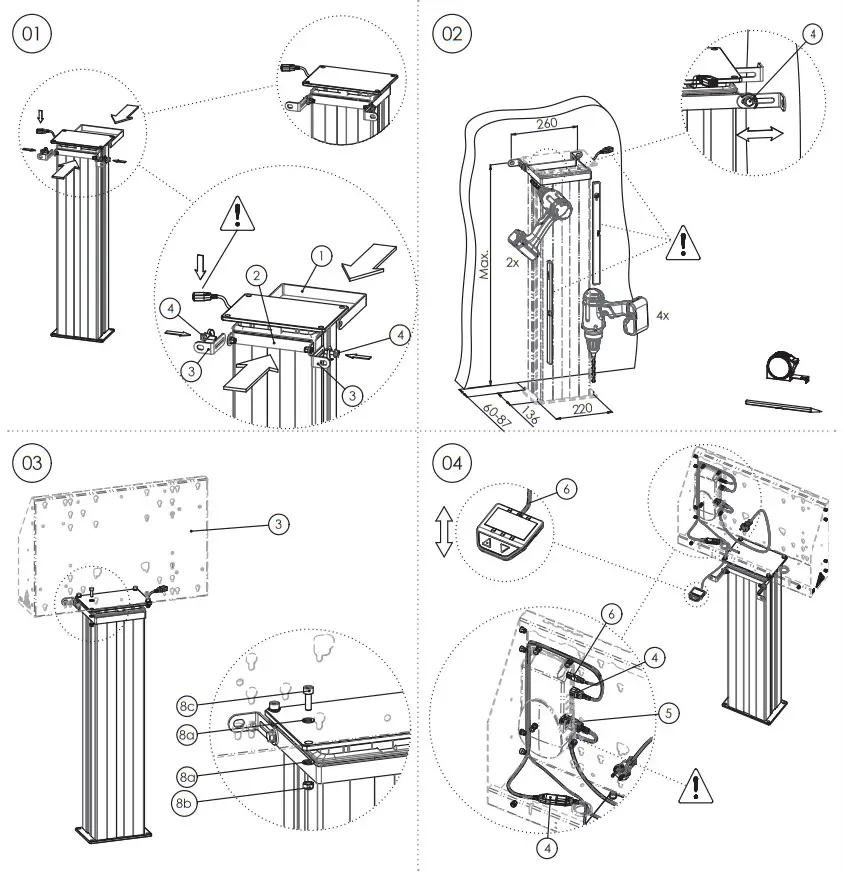 Smart metals 052 7200 50 Floor Lift for Touch Screen - FIGURE 2