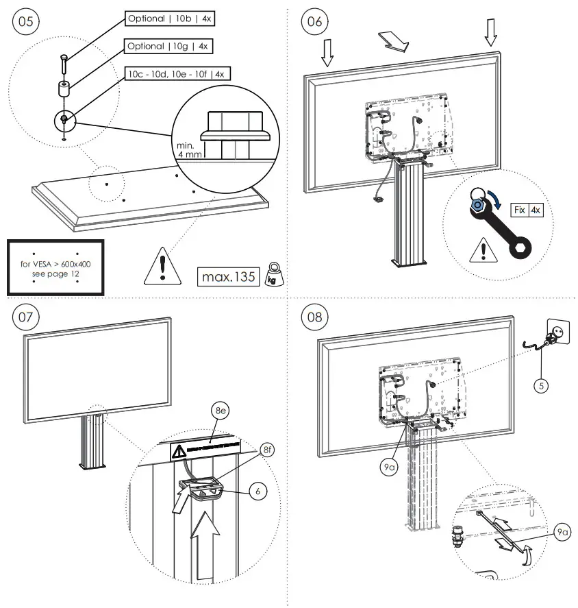 Smart metals 052 7200 50 Floor Lift for Touch Screen - FIGURE 3