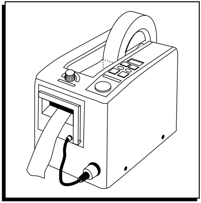 ULINE H-99 Industrial Automatic Tape Dispenser
