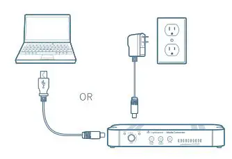 Lightspeed Redcat Access Instructional Audio System - CONNECT TO POWER