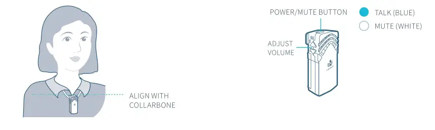 Lightspeed Redcat Access Instructional Audio System - USING THE FLEXMIKE