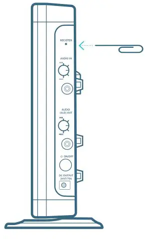 Lightspeed Redcat Access Instructional Audio System - With a paperclip, push the register button on the side of Redcat Access.