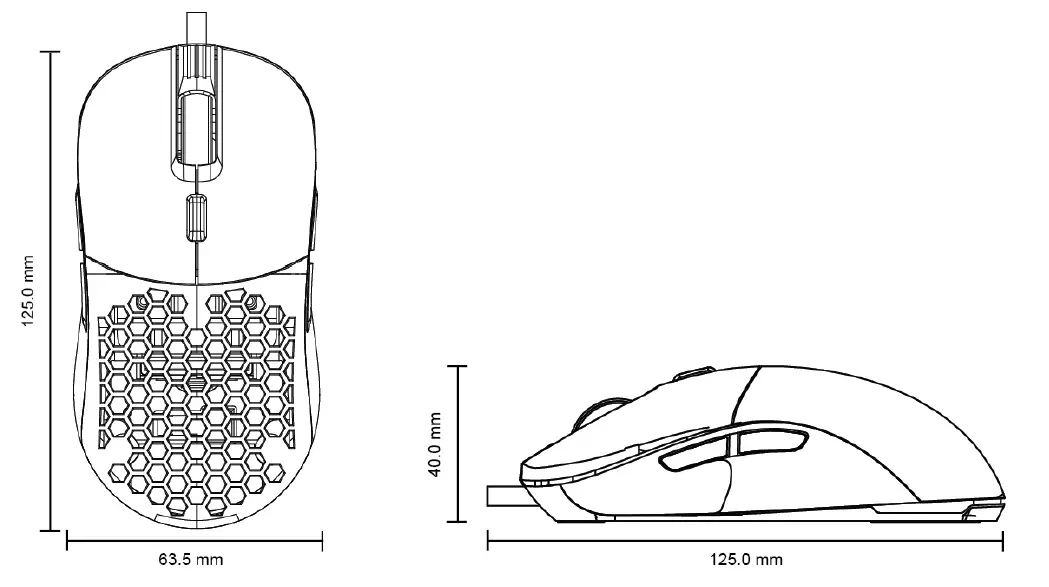 tecware PULSE AMBIDEXTROUS Wireless Mouse 3