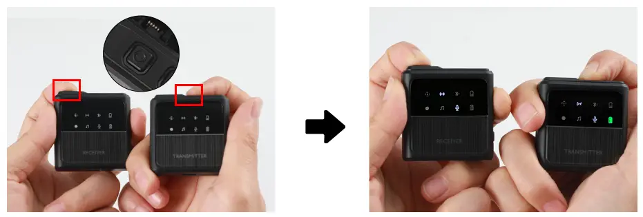 Dual Wireless Lavalier Microphone (4)