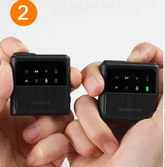 Dual Wireless Lavalier Microphone (6)