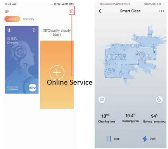 enter operation page