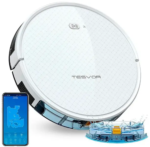 TESVOR X500Pro Smart Robot Vacuum