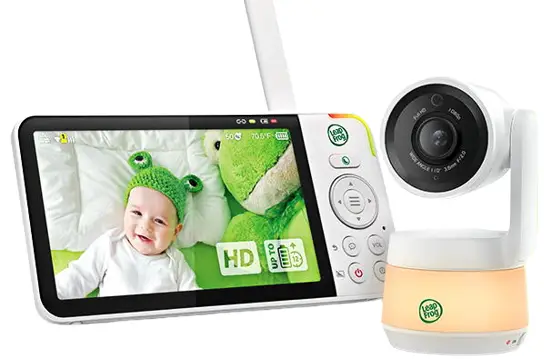 Leap-Frog-LF2513,-LF2513-2-2.8-Inch-Pan-and-Tilt-Video-Baby-Monitor-with-Night-Light-featured-product